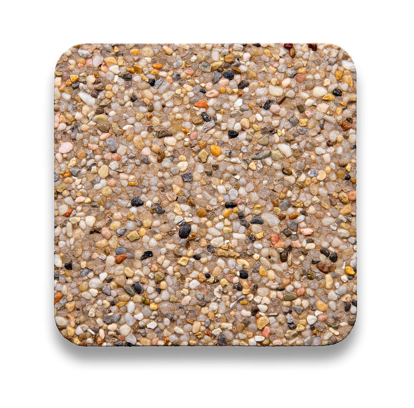 Sandy Beach PebbleTec — texture swatch detail
